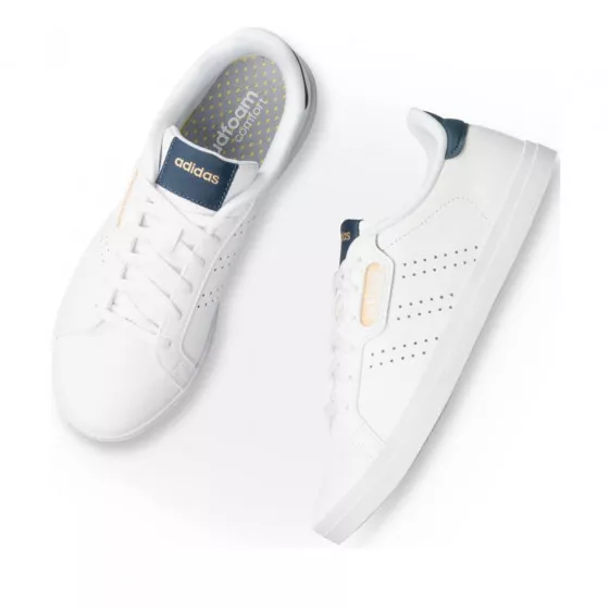 Baskets BLANCHES ADIDAS Courtpoint Base