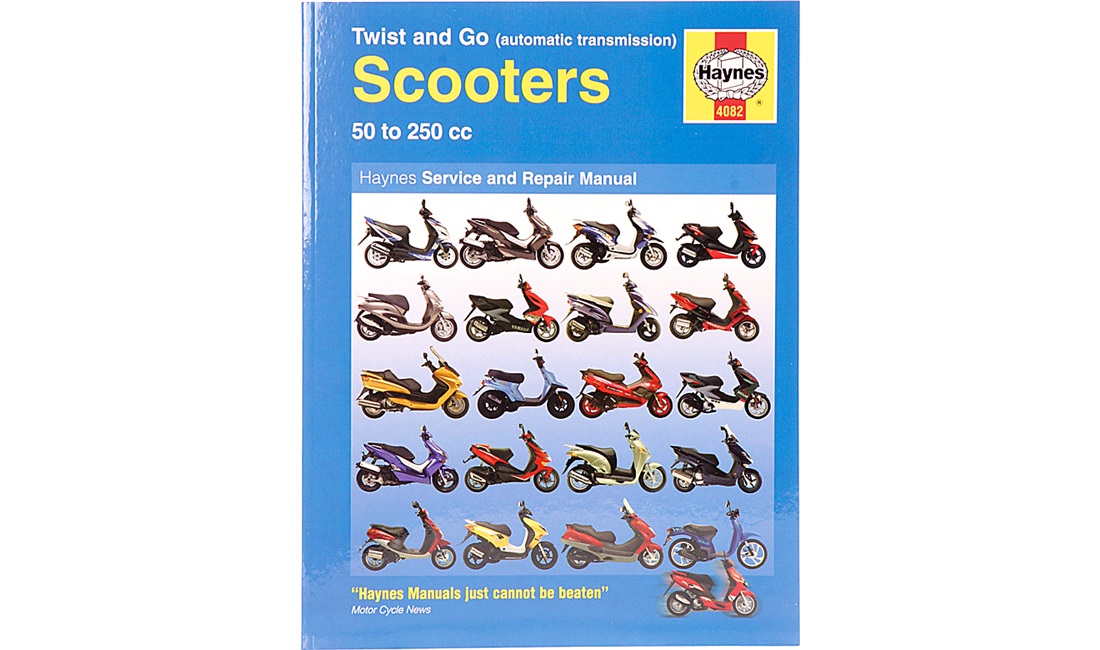 Haynes scooter rep. håndbog 50-250cc