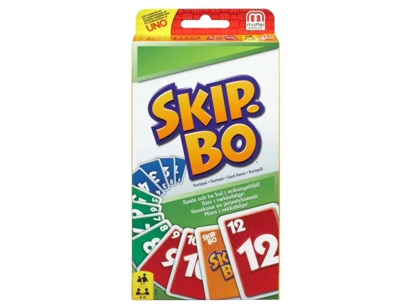 SKIP-BO Card Game (Scandinavian)
