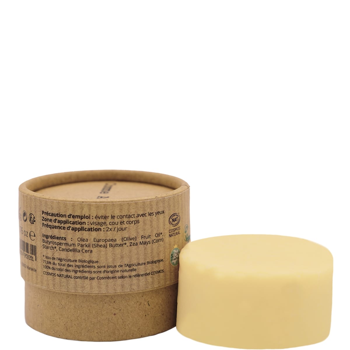 Comme Avant Crème Naturelle Solide Au Beurre de Karité