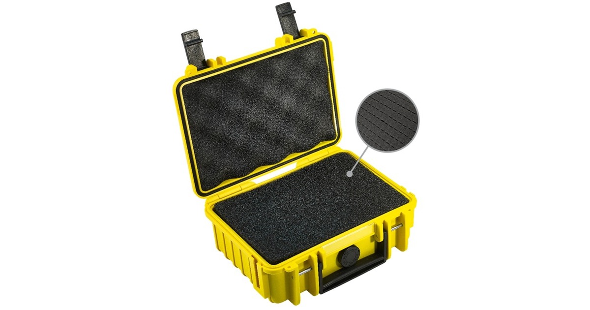 B&Woutdoor.case type 500 SI koffer  (Geel)