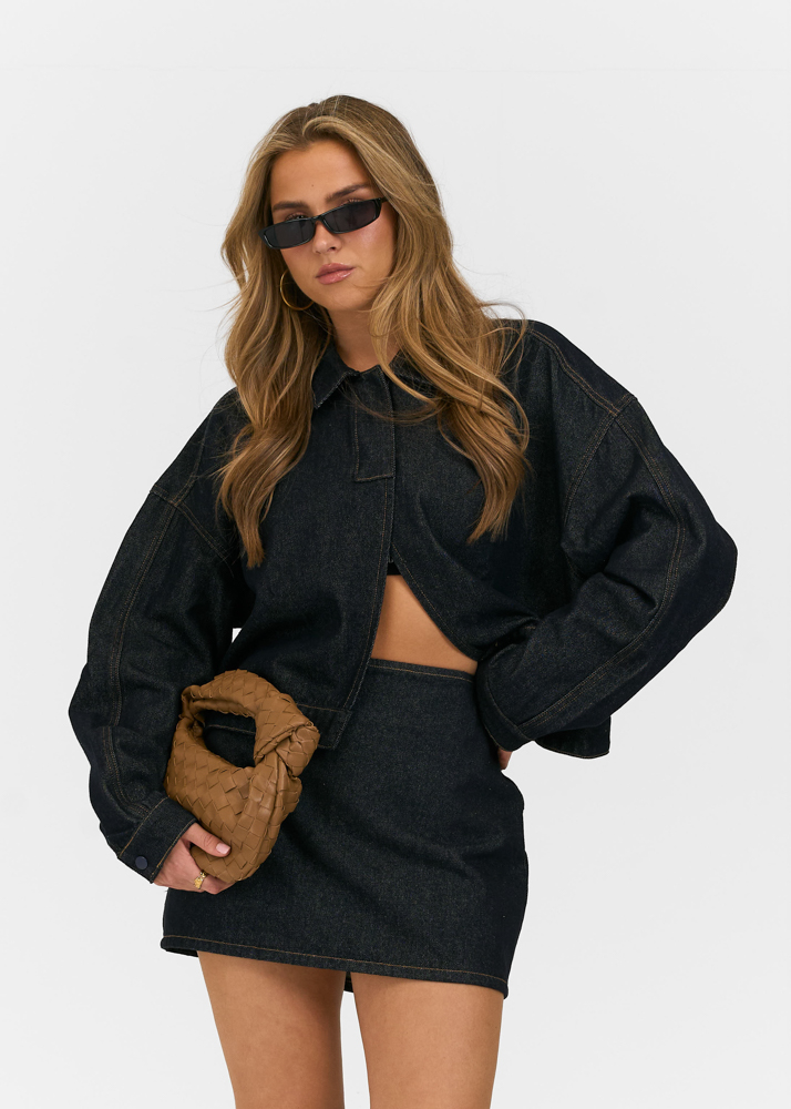 Juul denim jacket navy