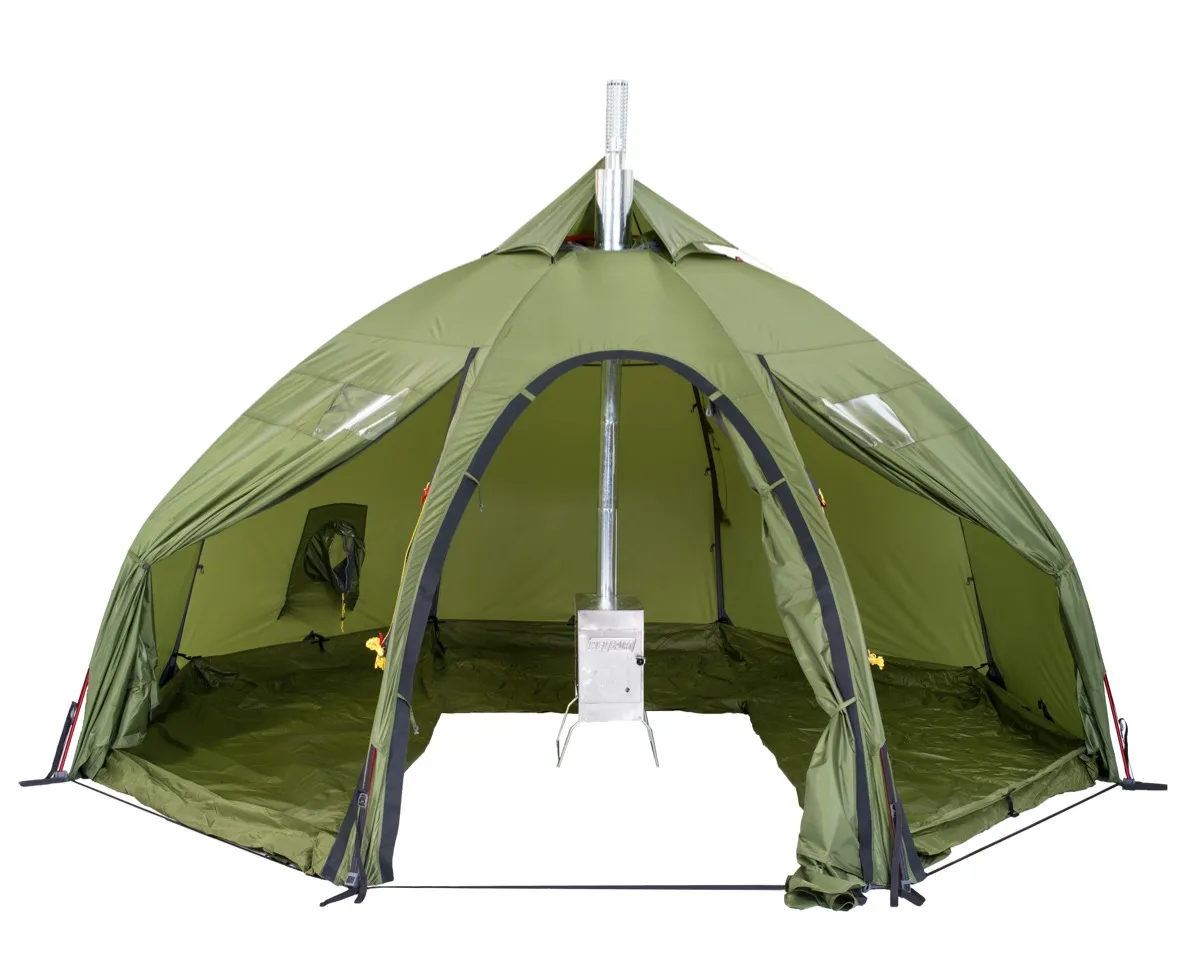 Helsport Varanger Dome 4-6 Outer Tent Incl. Pole Green
