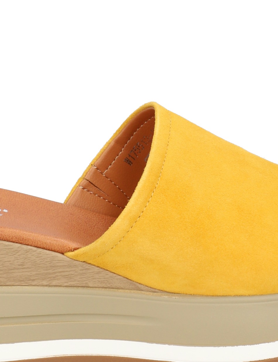 Veloursleder Pantoffel