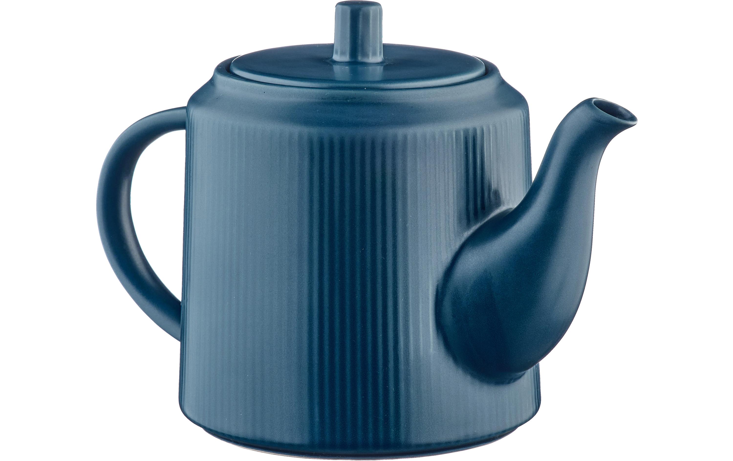 Teekanne Scandi, 1.3 l, MarineblauTeekrug und Servierkanne