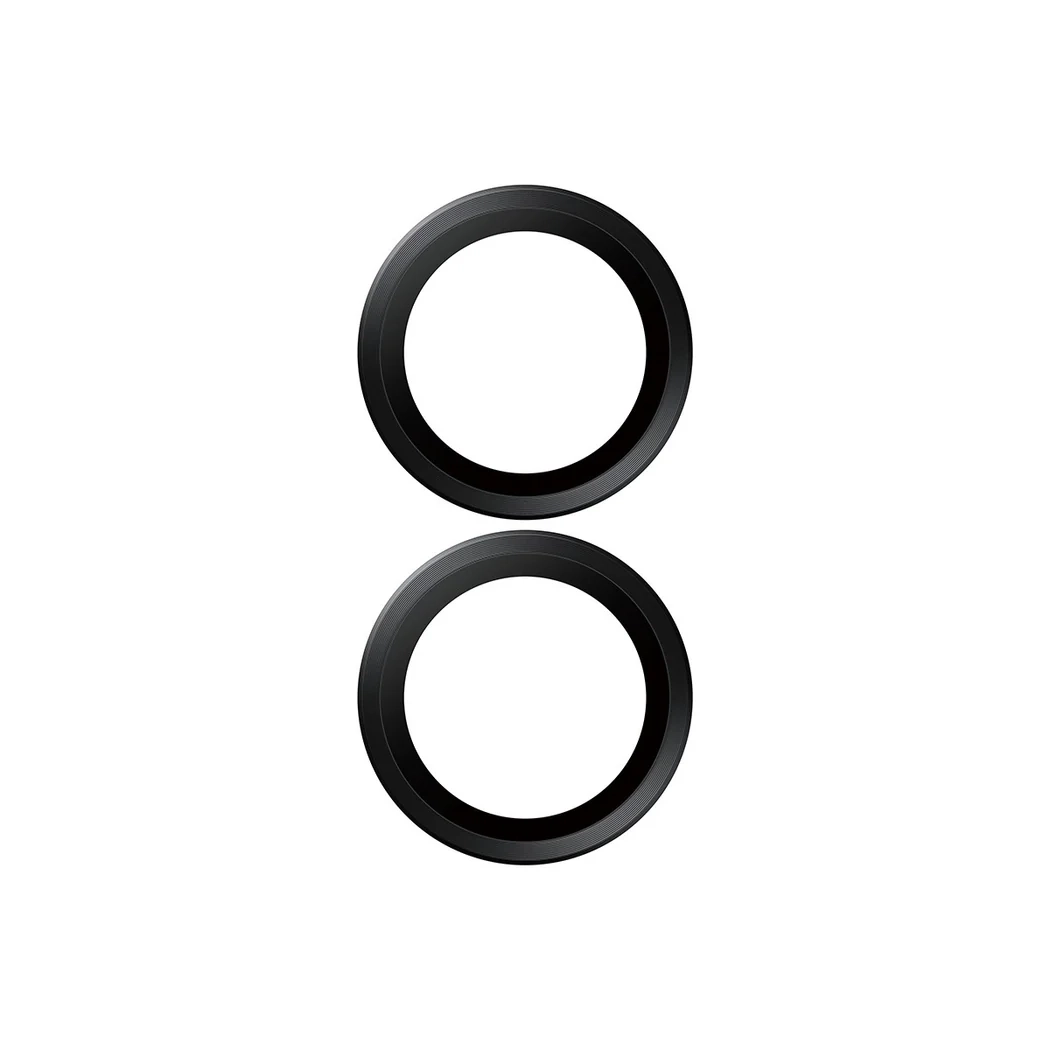 Hoops iPhone 17 Kameraschutz Objektiv Ring Protector Abdeckung (PG55024) - Schwarz