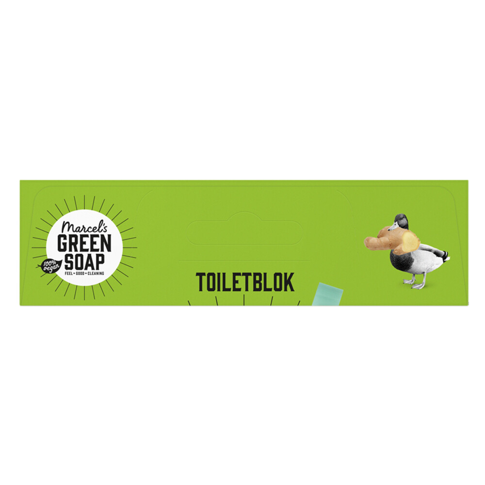 Marcel's Green Soap Toiletblok Citroen & Gember