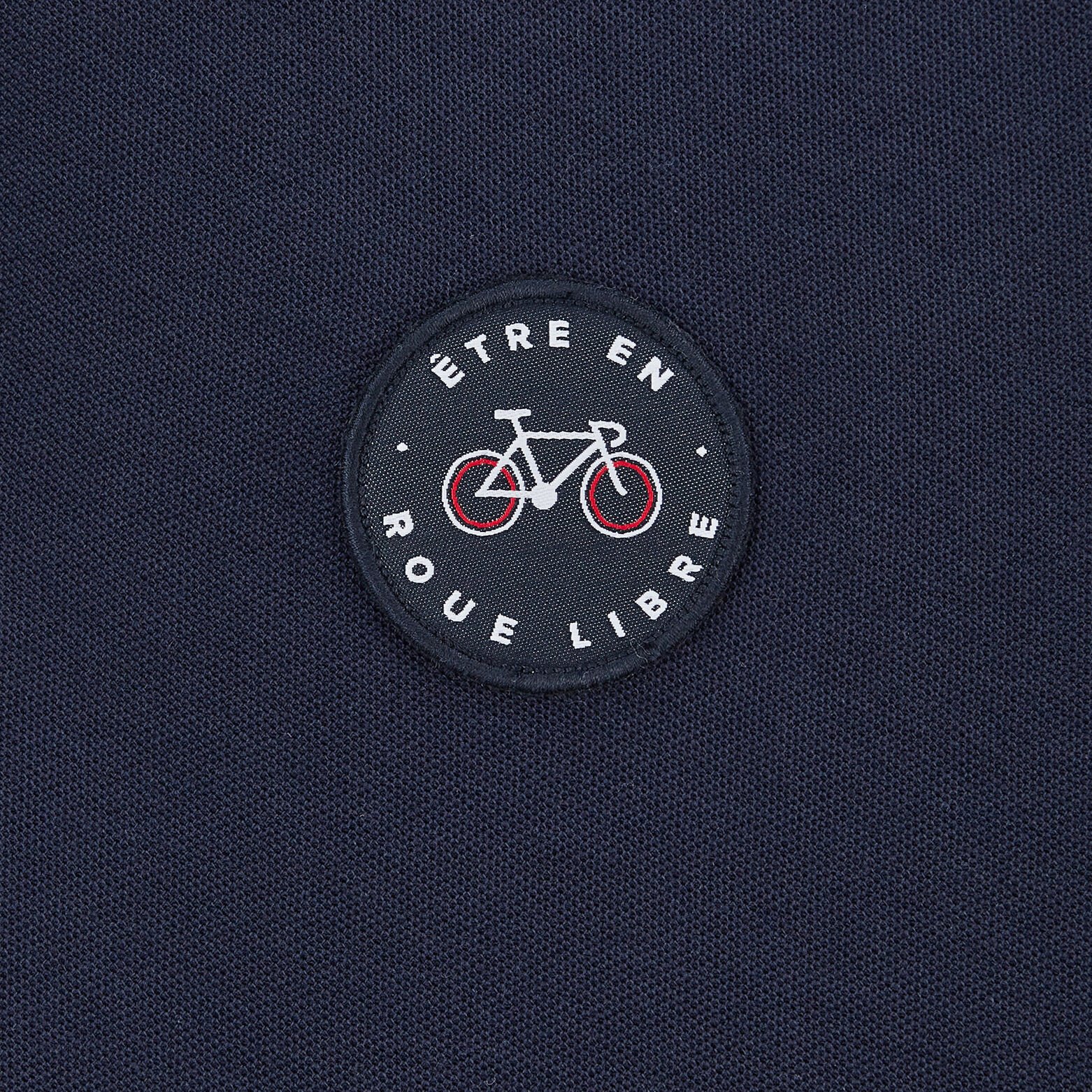 Polo manches courtes licence Tour de France Bleu