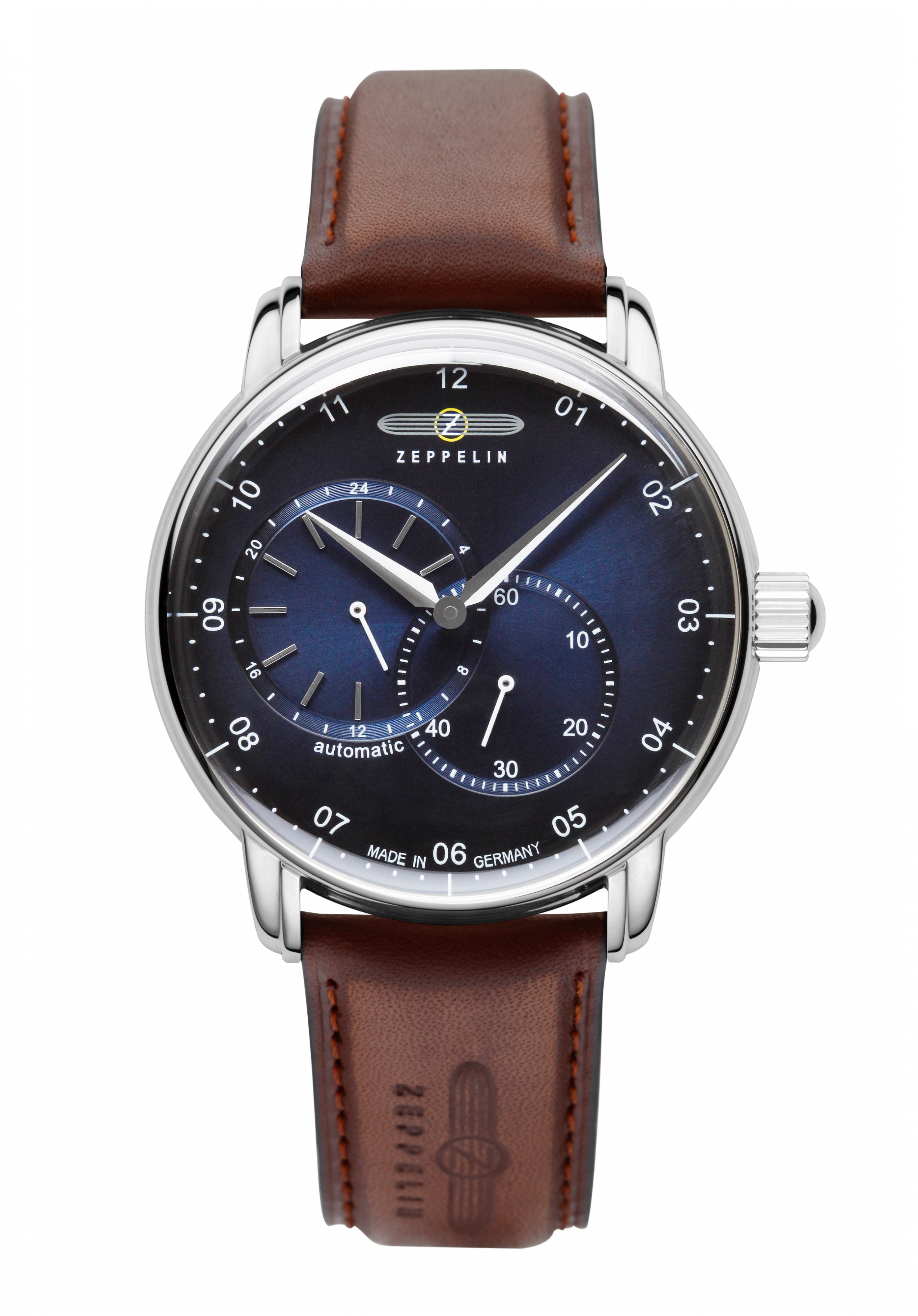 Zeppelin New Captain´s Line Automatikuhr Blau 8662-3