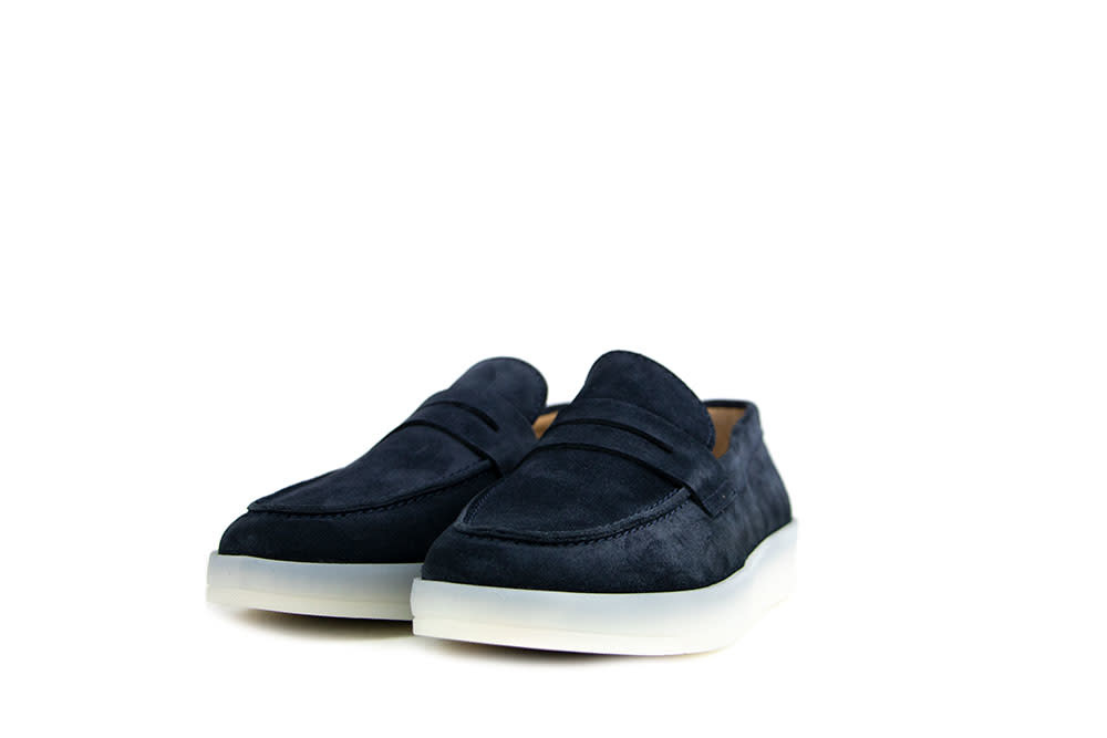 Blackstone Loafer Enzo Navy Suede
