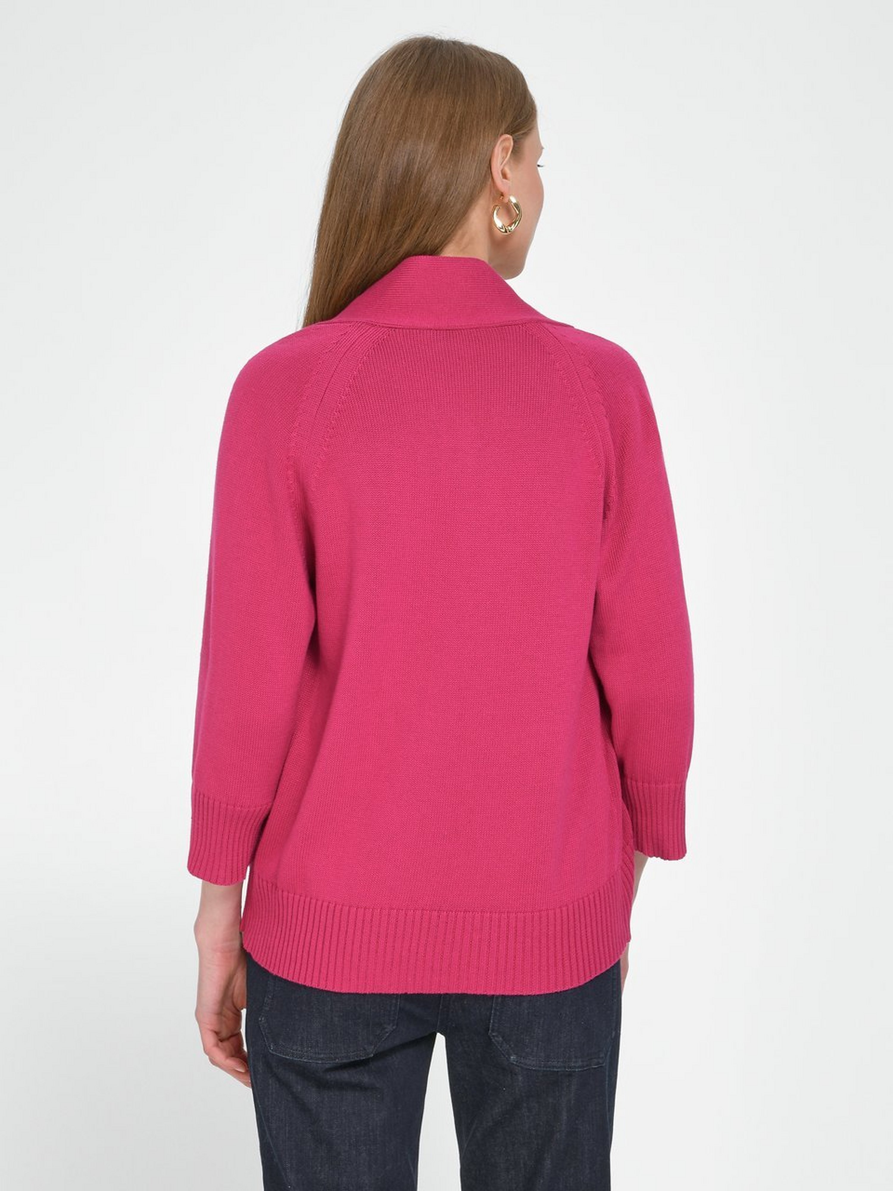 Strickjacke mit 3/4-Arm