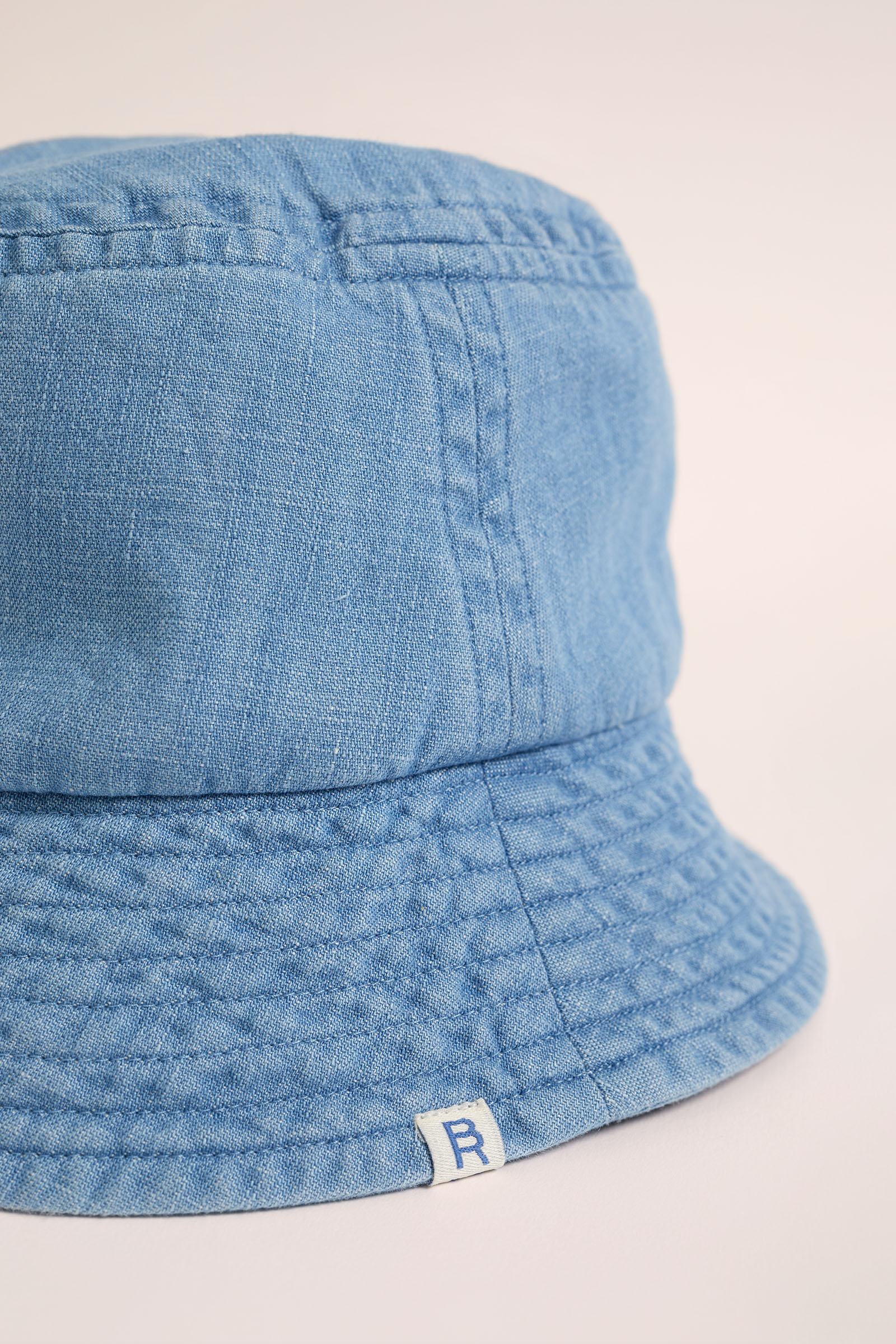 Unisex denim bucket hoed Blue Ridge Lichtblauw