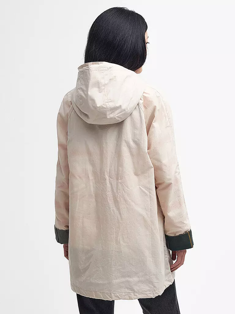 BARBOUR Parka KELDY SHOWERPROOF creme