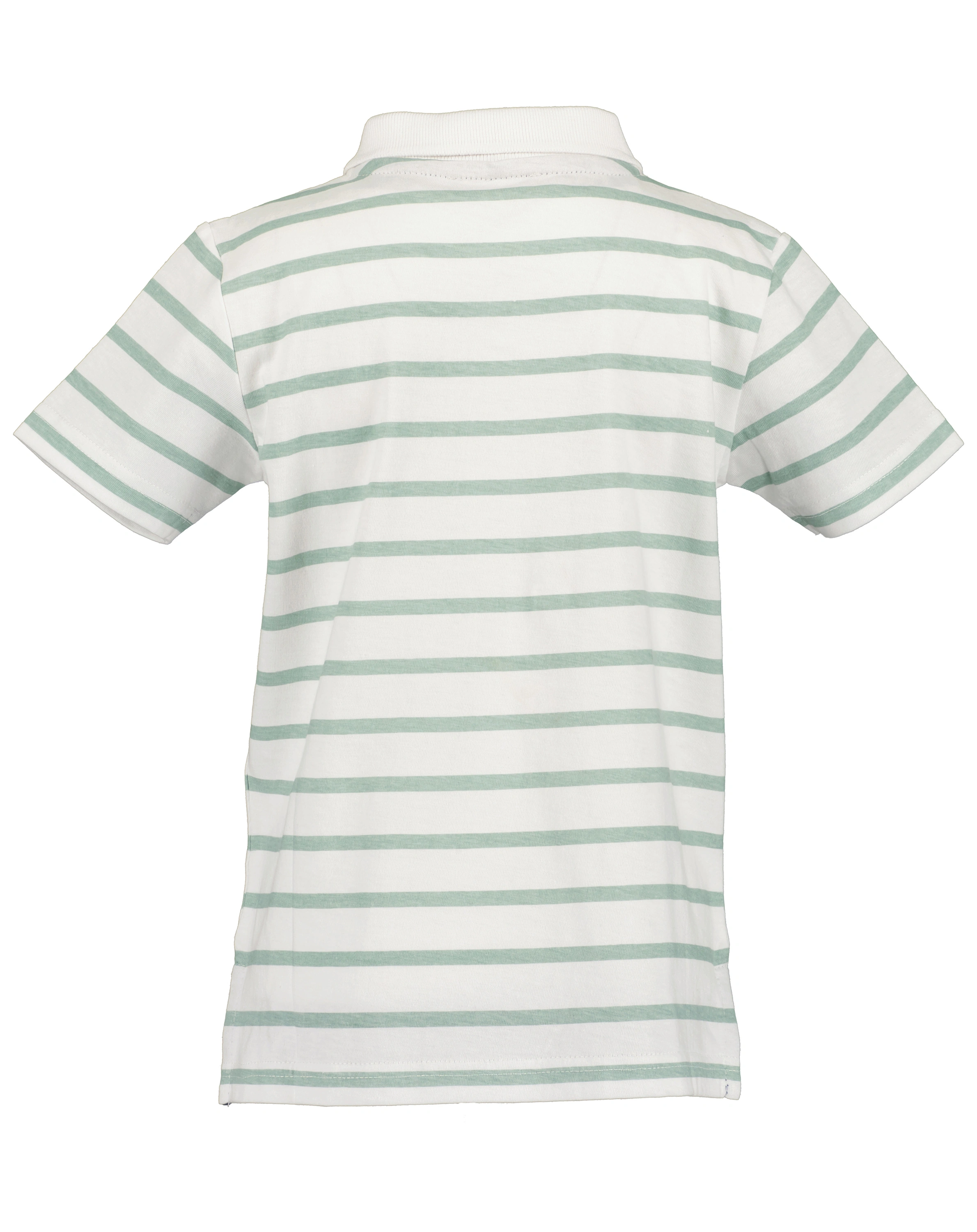 Poloshirt PALM gestreift in weiß