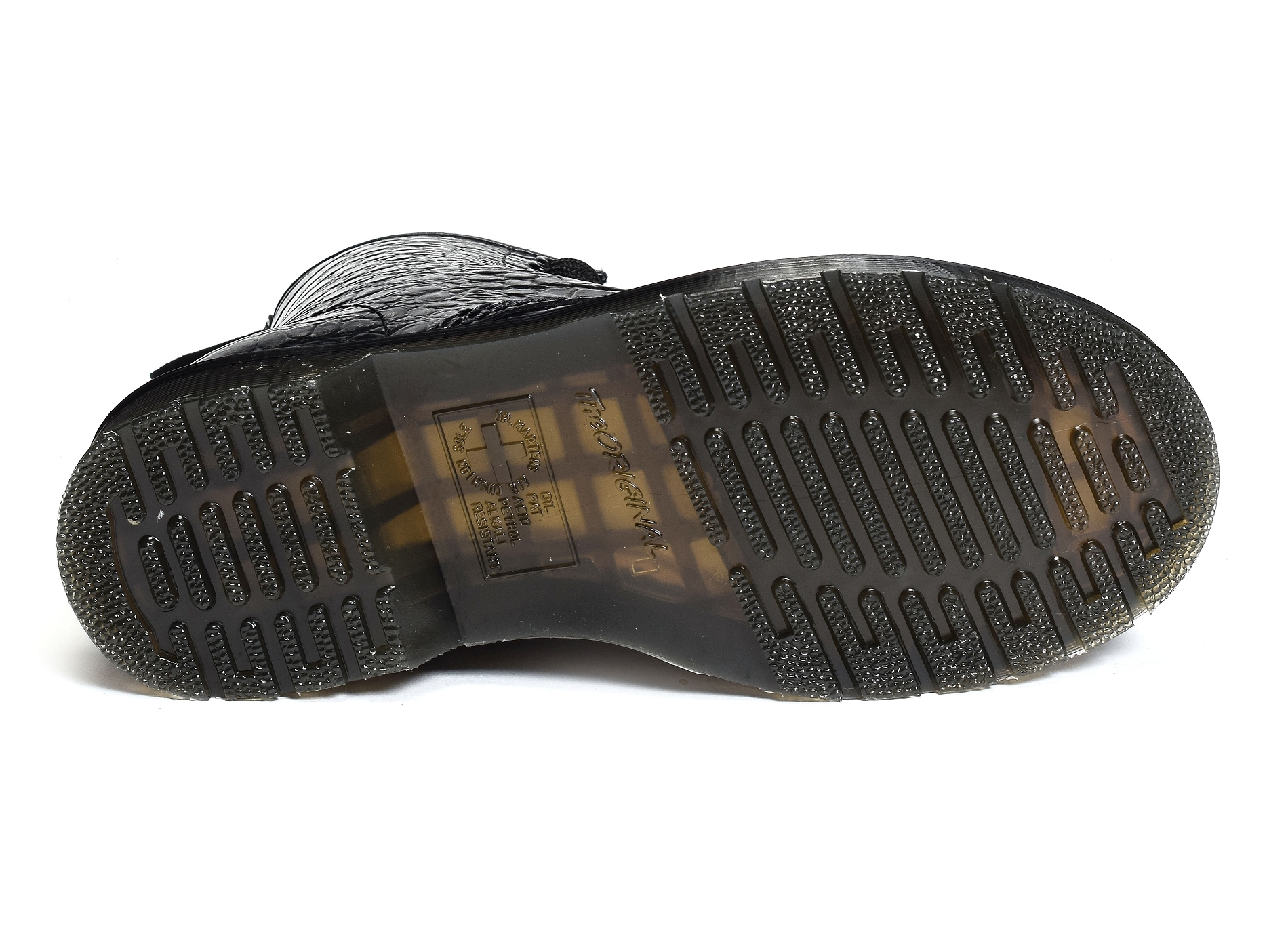 1460 wild croc noir