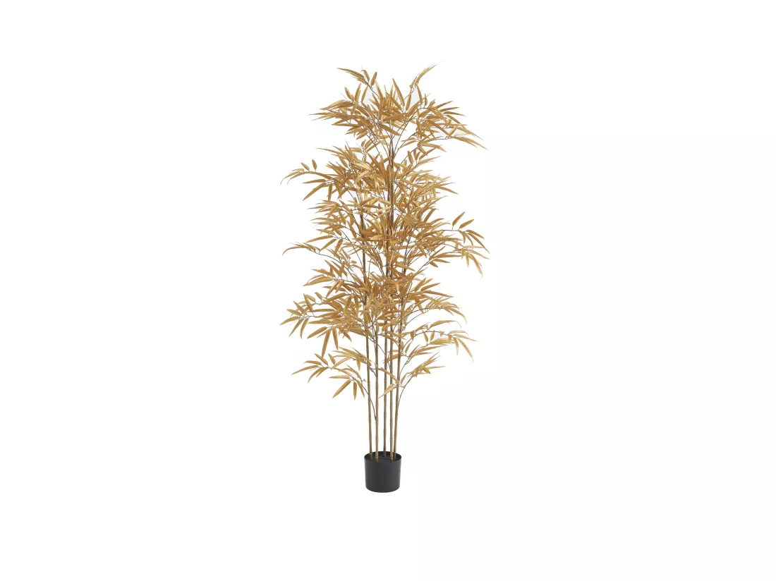 Arbre artificiel bambou - H.165 cm - Doré - BAMBOUSERAIE