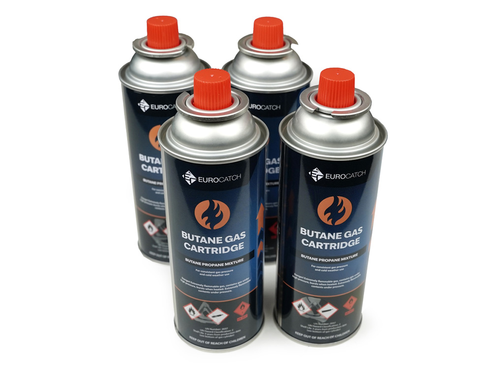 Eurocatch 227 gram gas cartridge - Set van 4