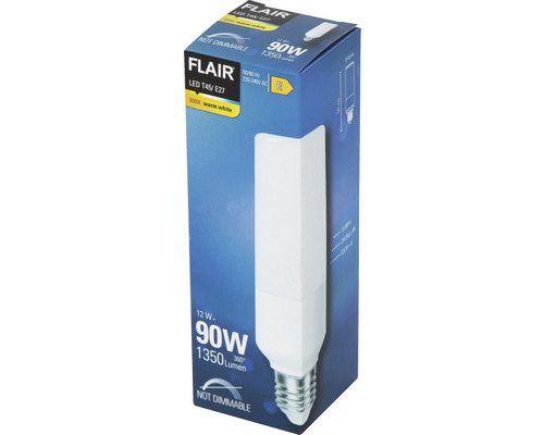FLAIR LED Lamp T45 E27/12W (90W) 1350 lm 3000 K warm wit mat