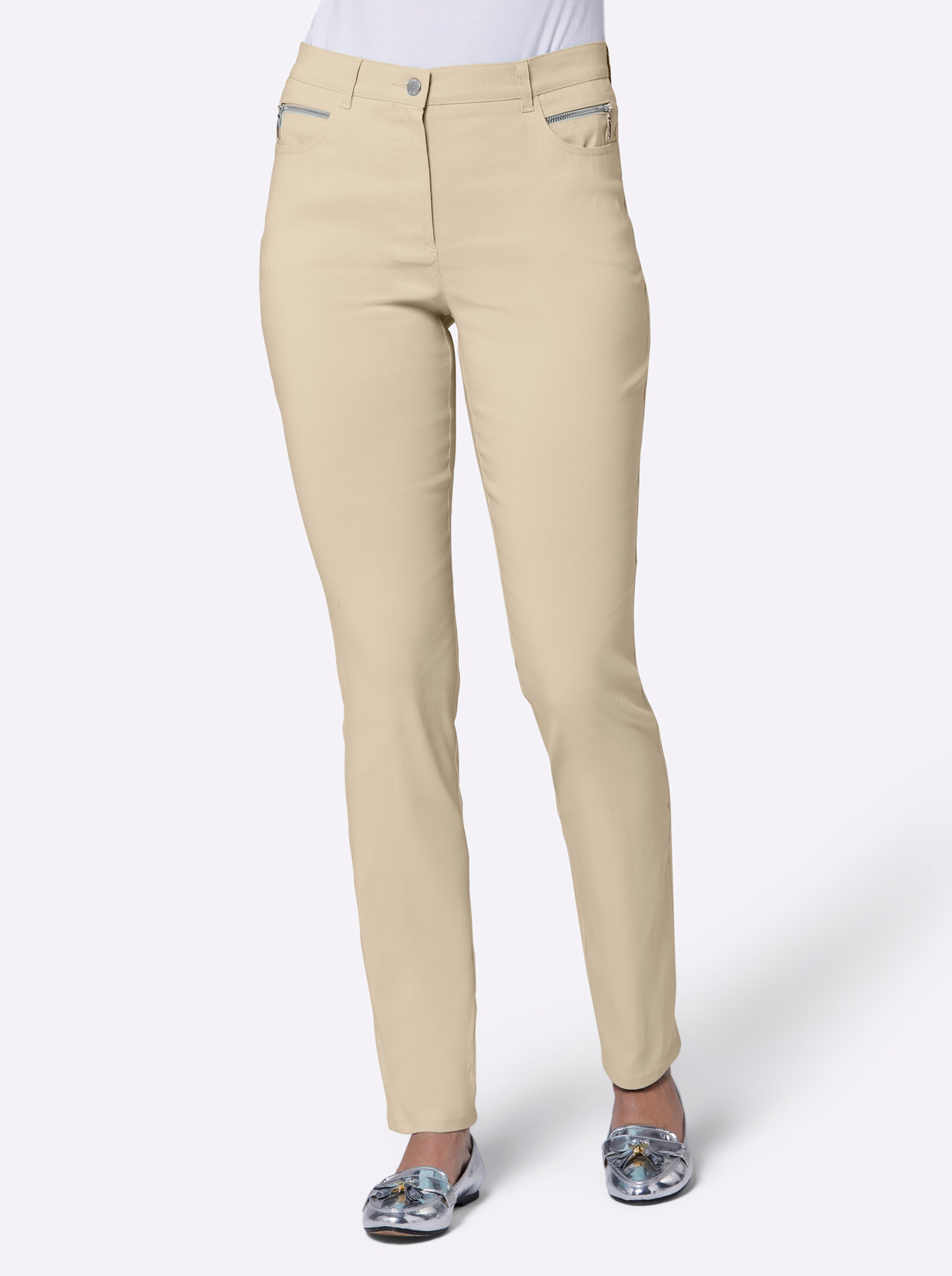 Stehmann Comfort line Edel-Stretch-Hose in sand