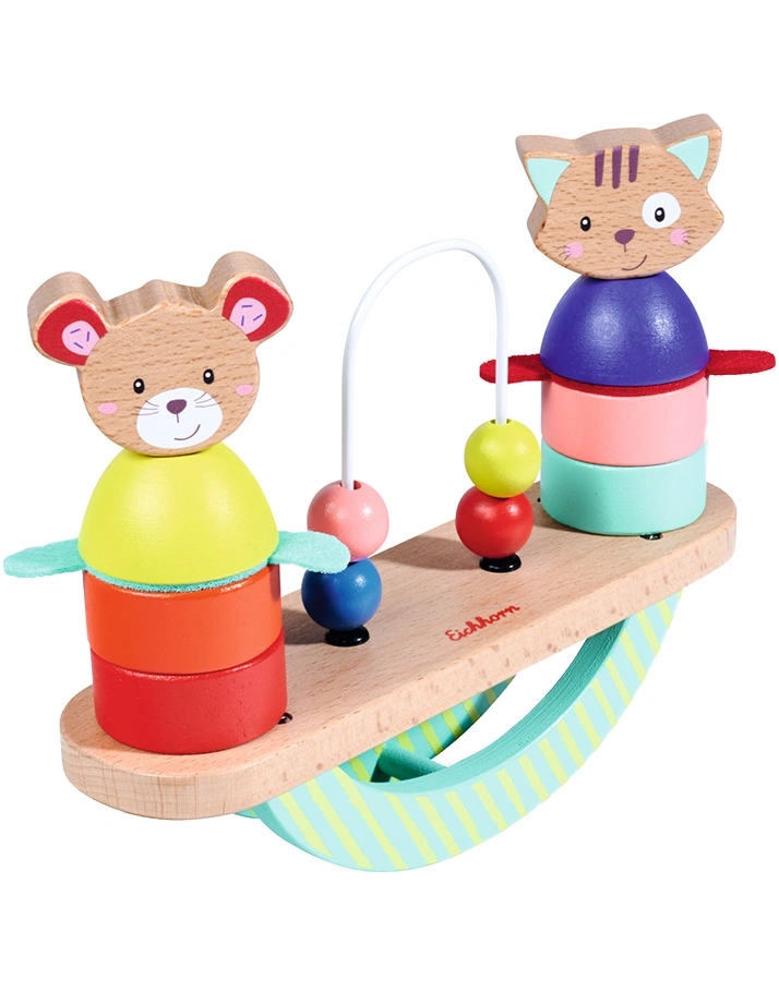 Holz-Stapelspiel FRIENDS 11-teilig