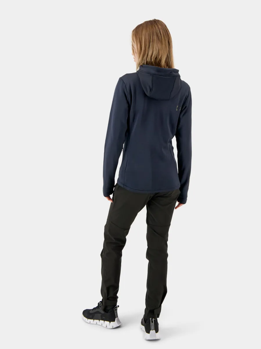 Didriksons Women's Anneli Full Zip 2 Dark Night Blue