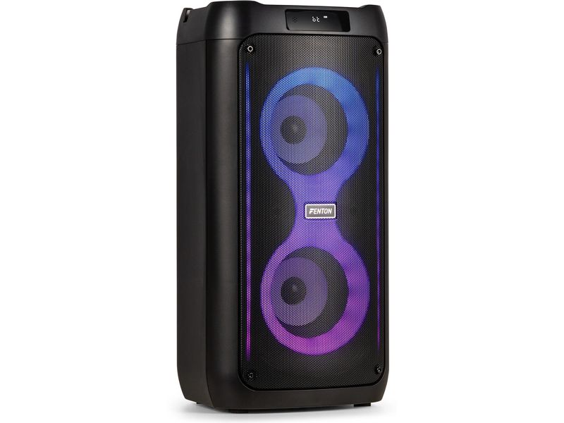 Fenton Bluetooth Speaker Core80 Schwarz Tragbarer Bluetooth-Party-Lautsprecher