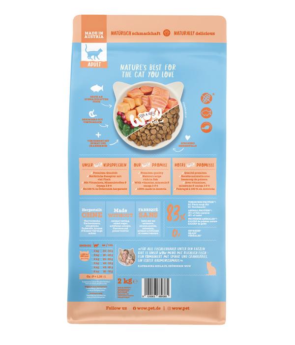 WOW® Cat Trockenfutter für Katzen, Adult