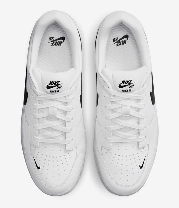 Nike SB Force 58 Premium Schuh (white black)