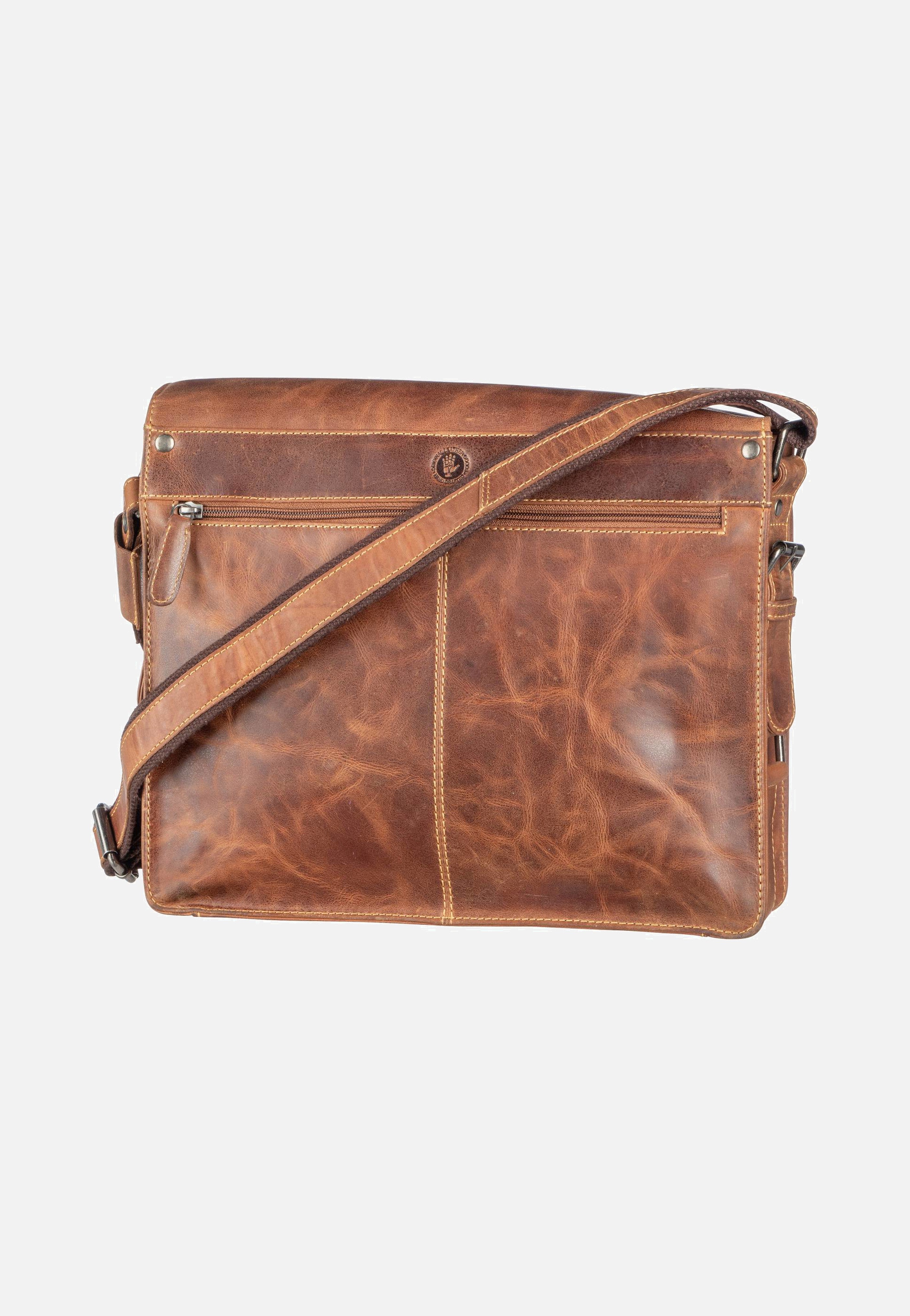 Cafe Racer 0833 Antikbraun - Messenger Bag