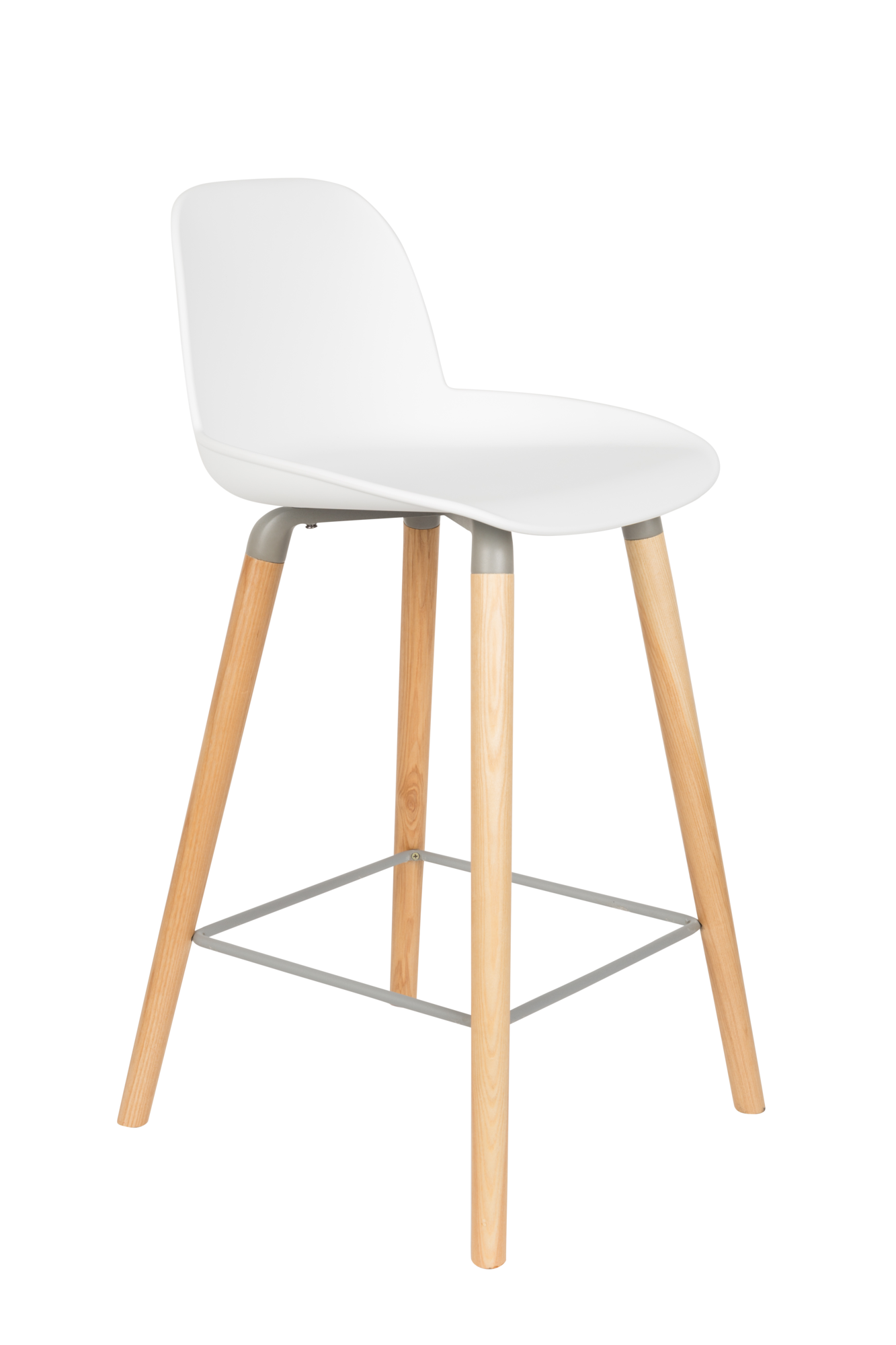 Barkruk Albert Kuip (zithoogte 65 cm) wit - set van 2