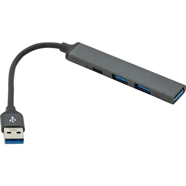4 in 1-USB-A-Hub