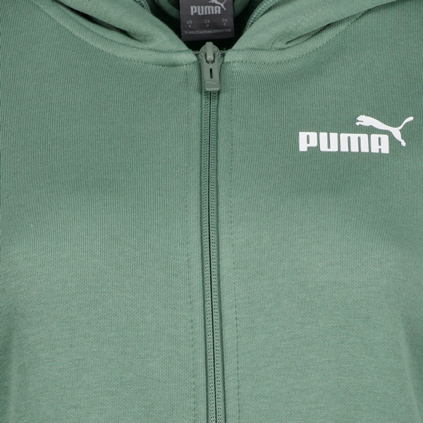Puma Ess Tape FZ dames vest groen
