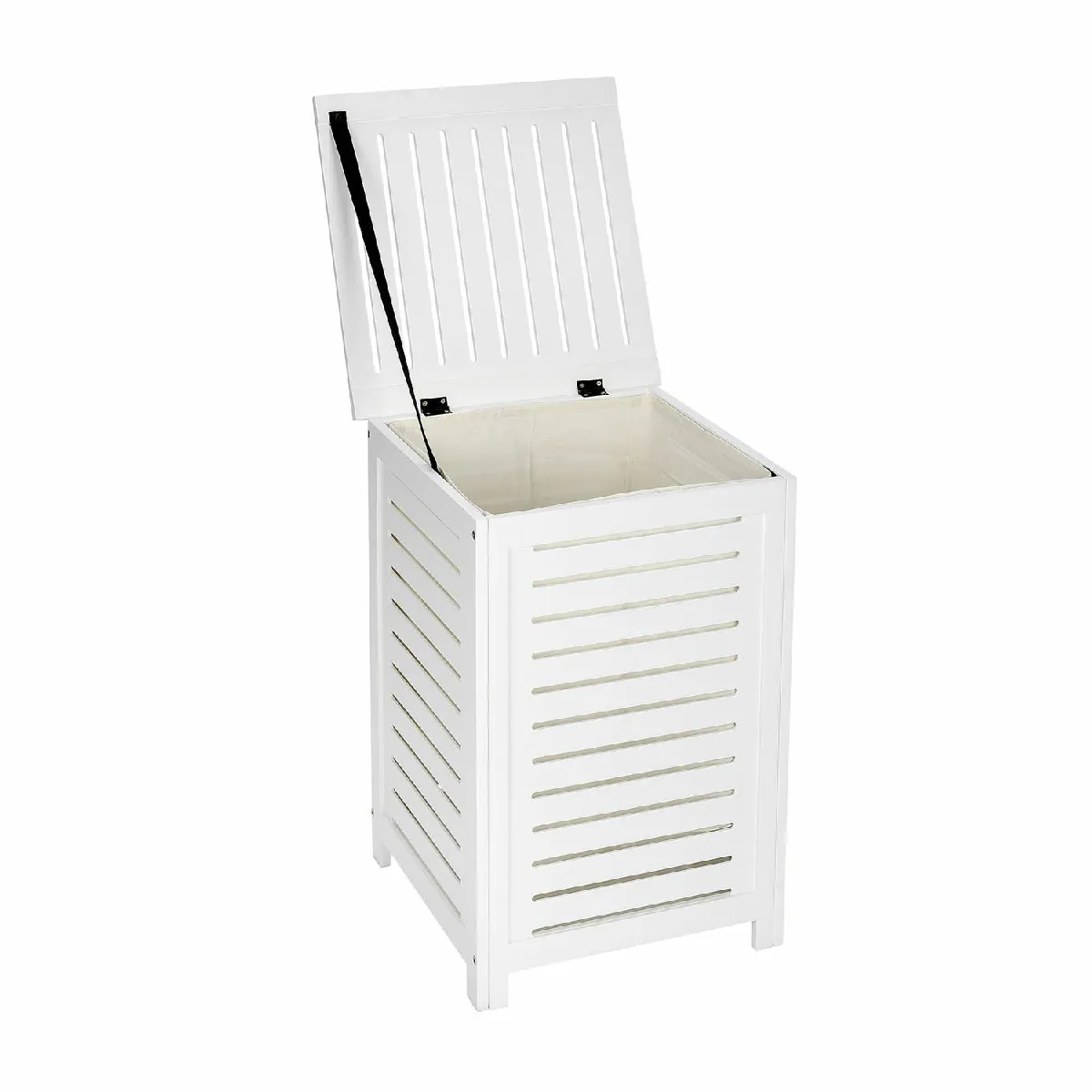 Wenko Panier à linge Olso - Blanc