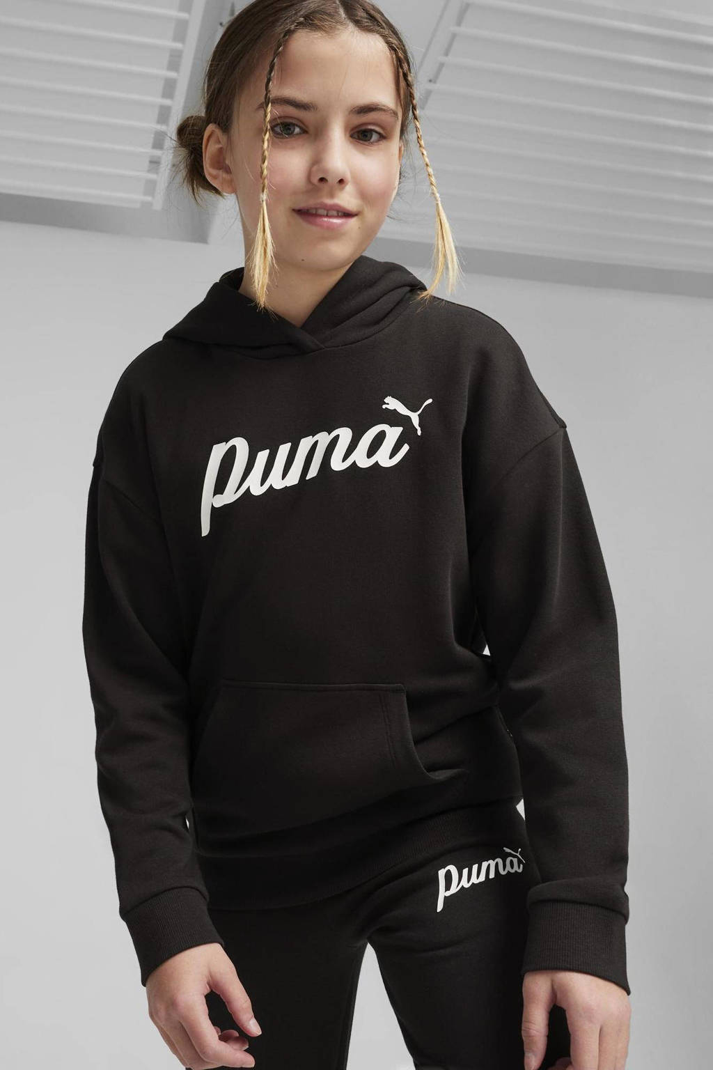 Puma hoodie zwart