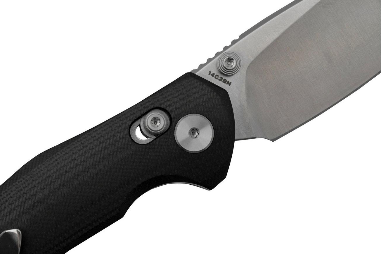 Bestechman Ronan BMK02A Black G10, Satin, zakmes