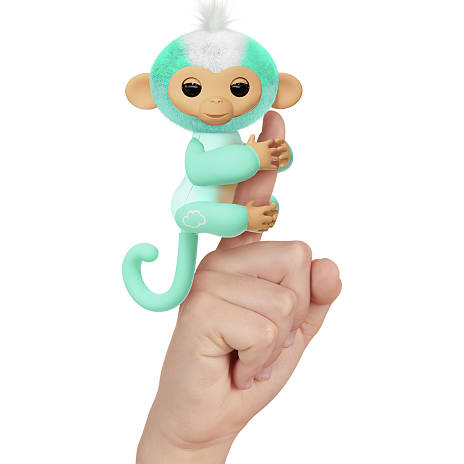 Fingerlings 2.0 basic blågrøn abe - Sage