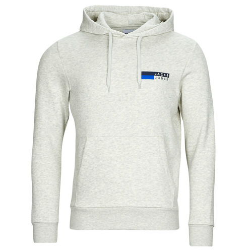 Jack & Jones - JJECORP LOGO SWEAT HOOD PLAY - Blanc