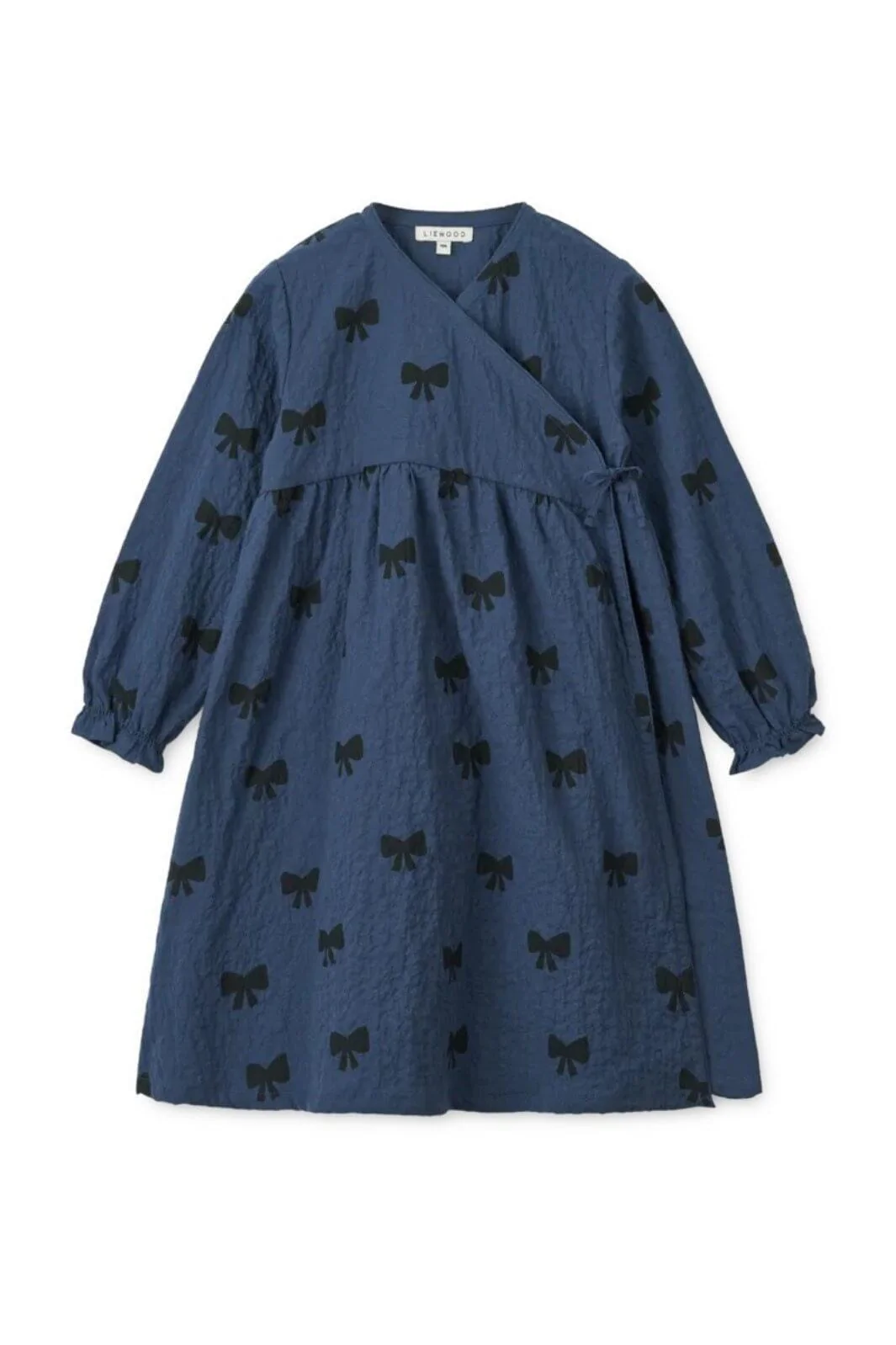 Liewood Cleo Printed Dress bow indigo blue