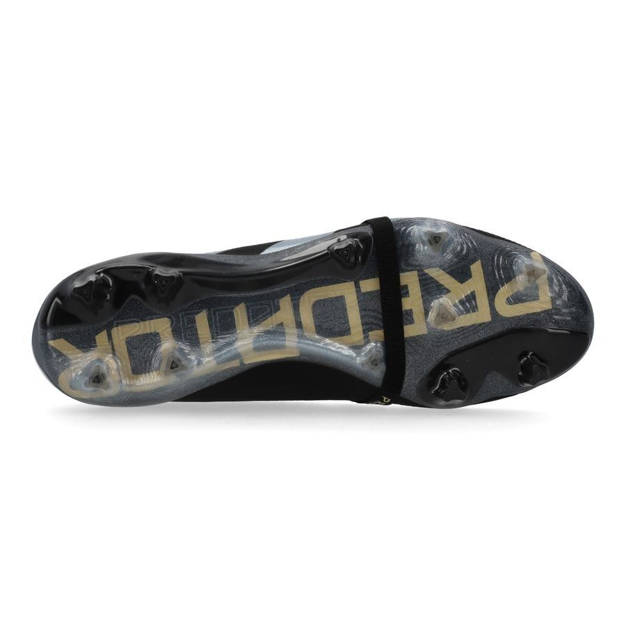 adidas Predator Elite Fold-over Tongue FG Dark Spark - Noir/Gris/Doré