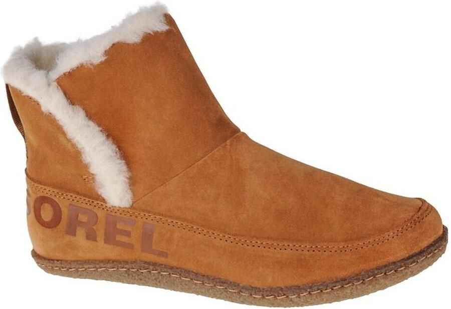 Sorel NAKISKA BOOTIE Dames Sloffen Camel Brown Natural