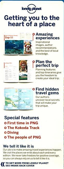 LONELY PLANET - PAPUA NEW GUINEA LONELY PLANET EN ANGLAIS