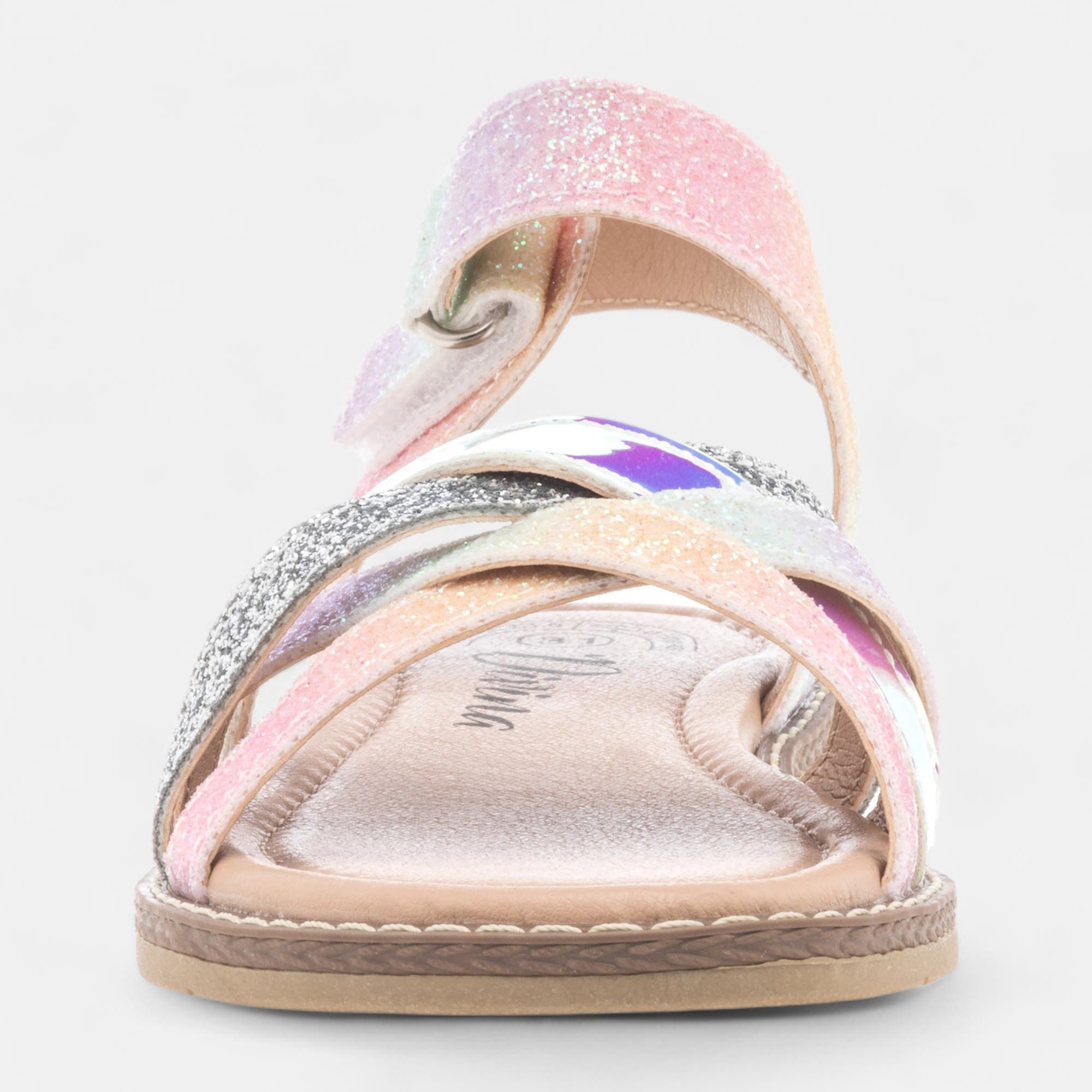 Nu-pieds Fille multicolore