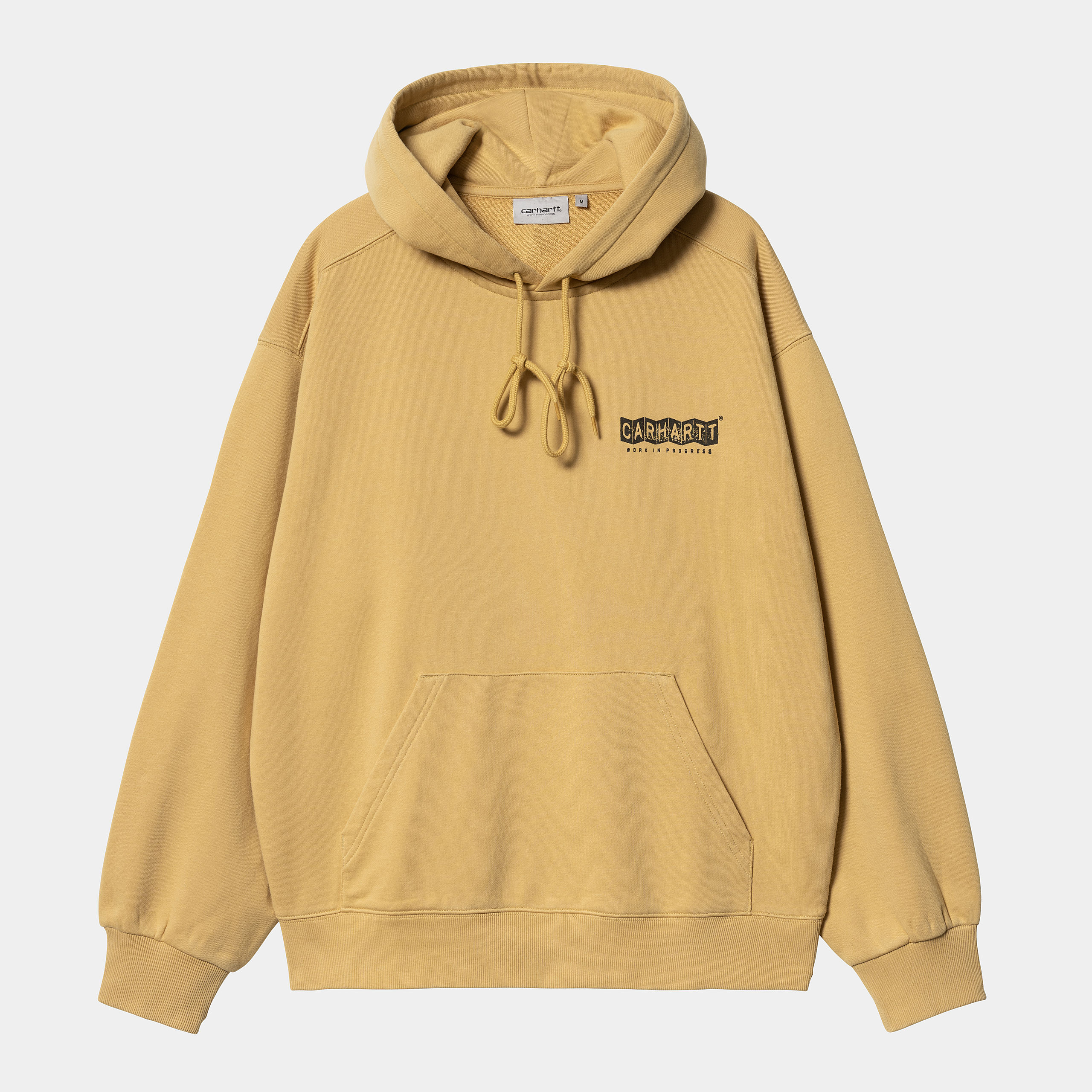 Carhartt WIP Hooded Stamp Sweat Bourbon / Black