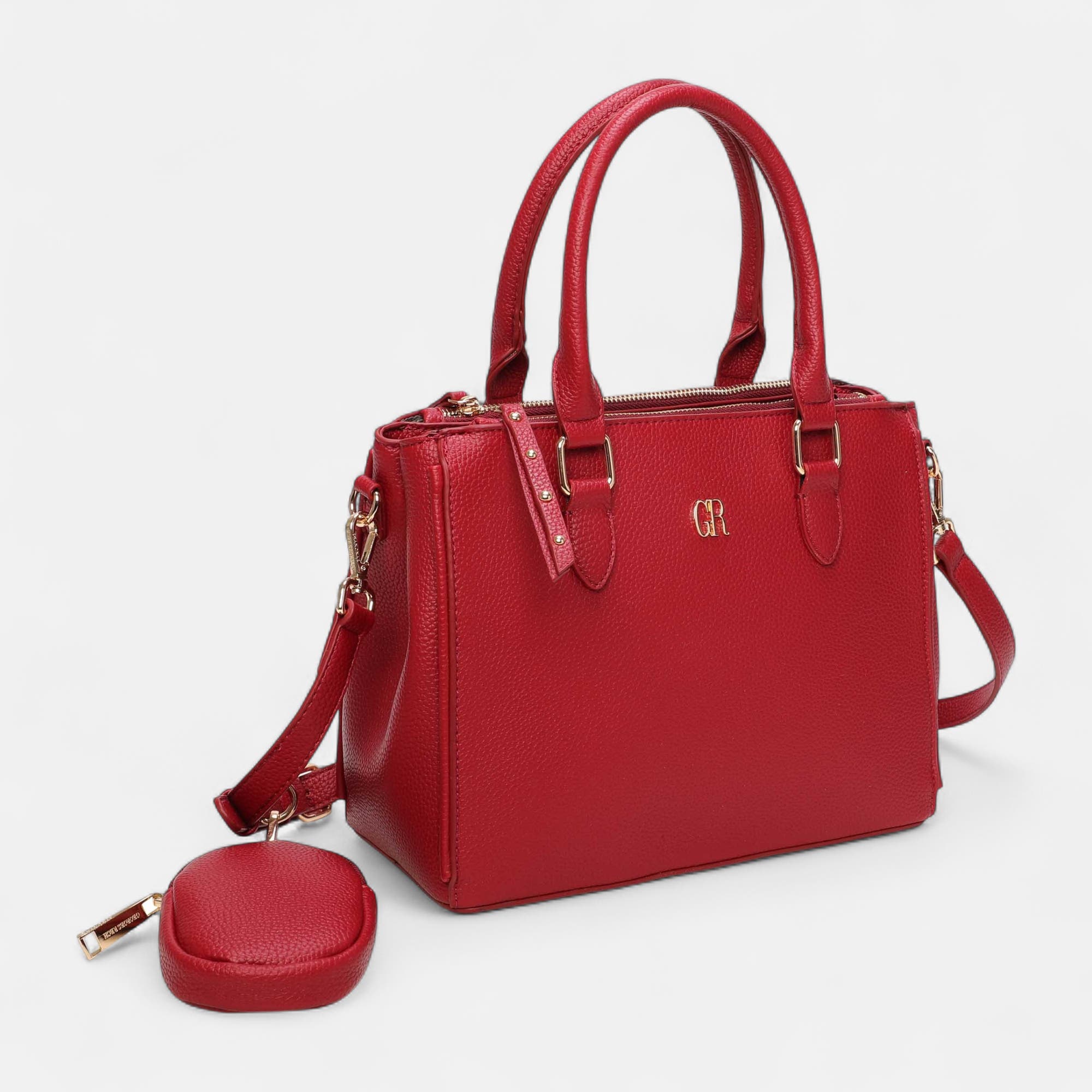 Sac à main rouge