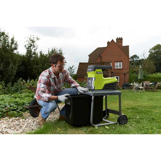 Broyeur de végétaux électrique 3000 W