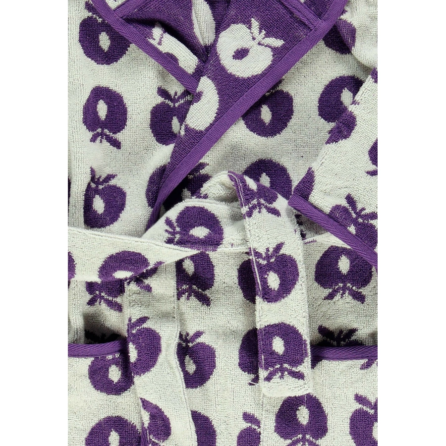 Smafolk Bademantel Apfel purple