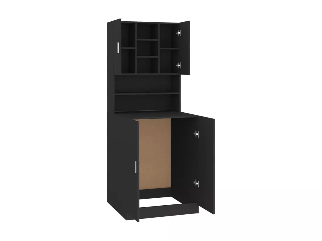 Meuble pour machine à laver Noir