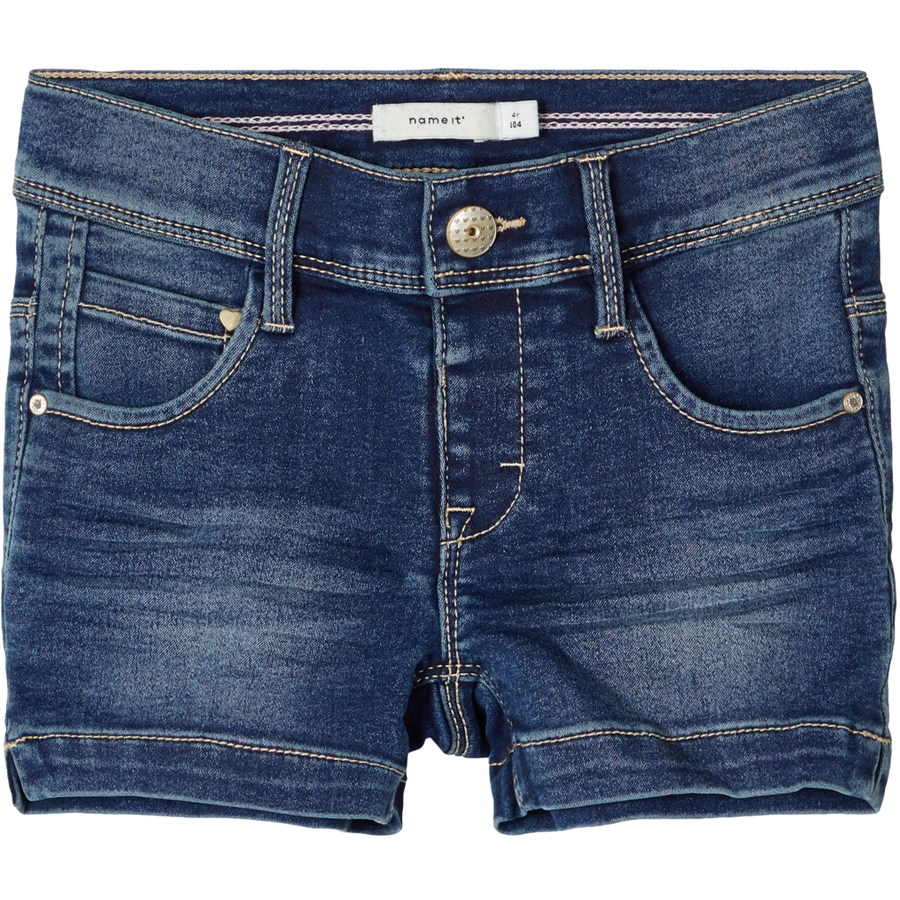 name it Shorts NMFSALLI Medium Blue Denim