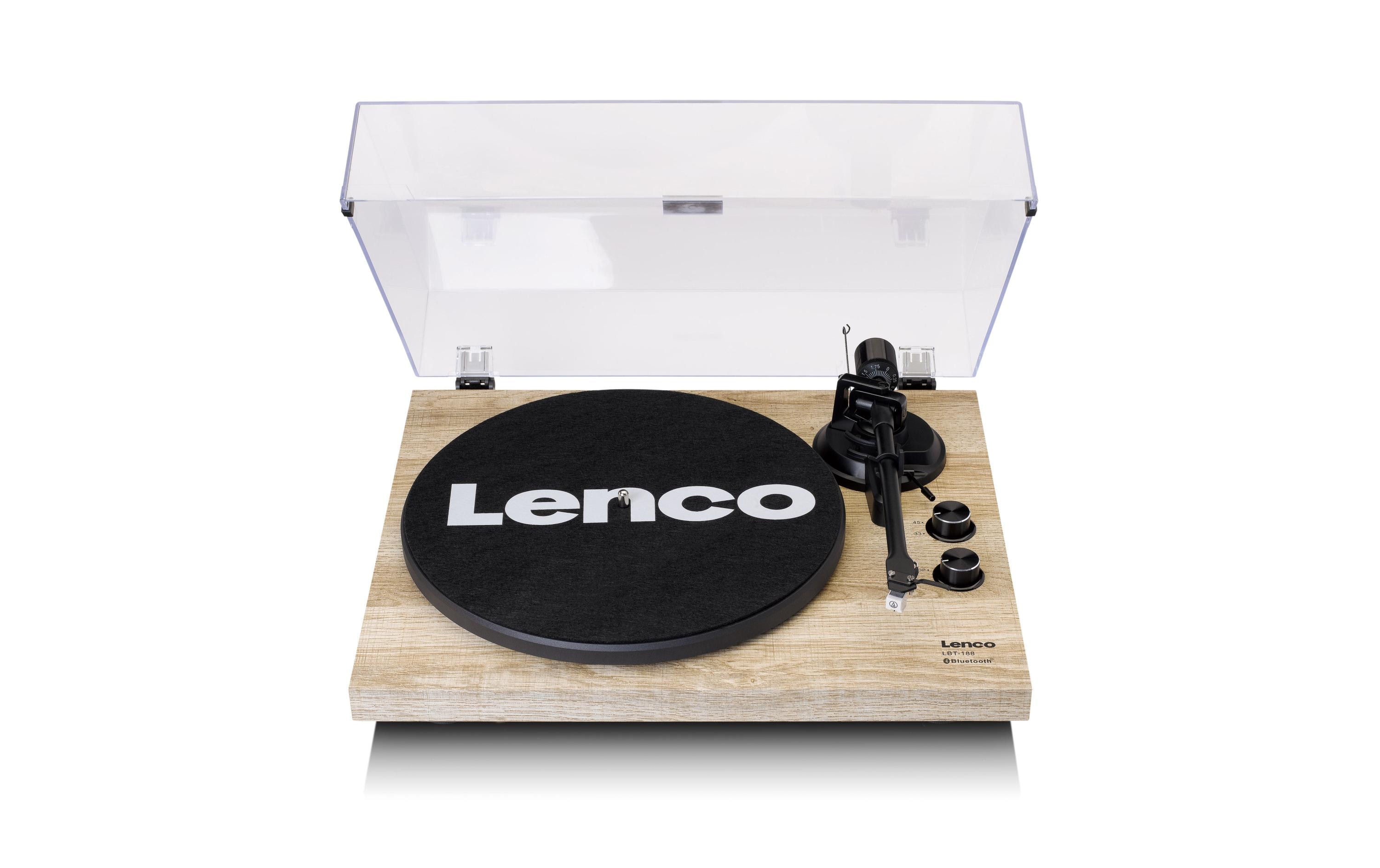 Plattenspieler LBT-188 Hellbraun<br>Plattenspieler mit Bluetooth