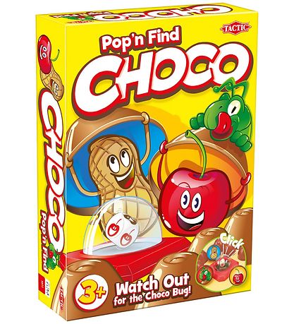 TACTIC Brettspiele - Pop'N'Find - Choco
